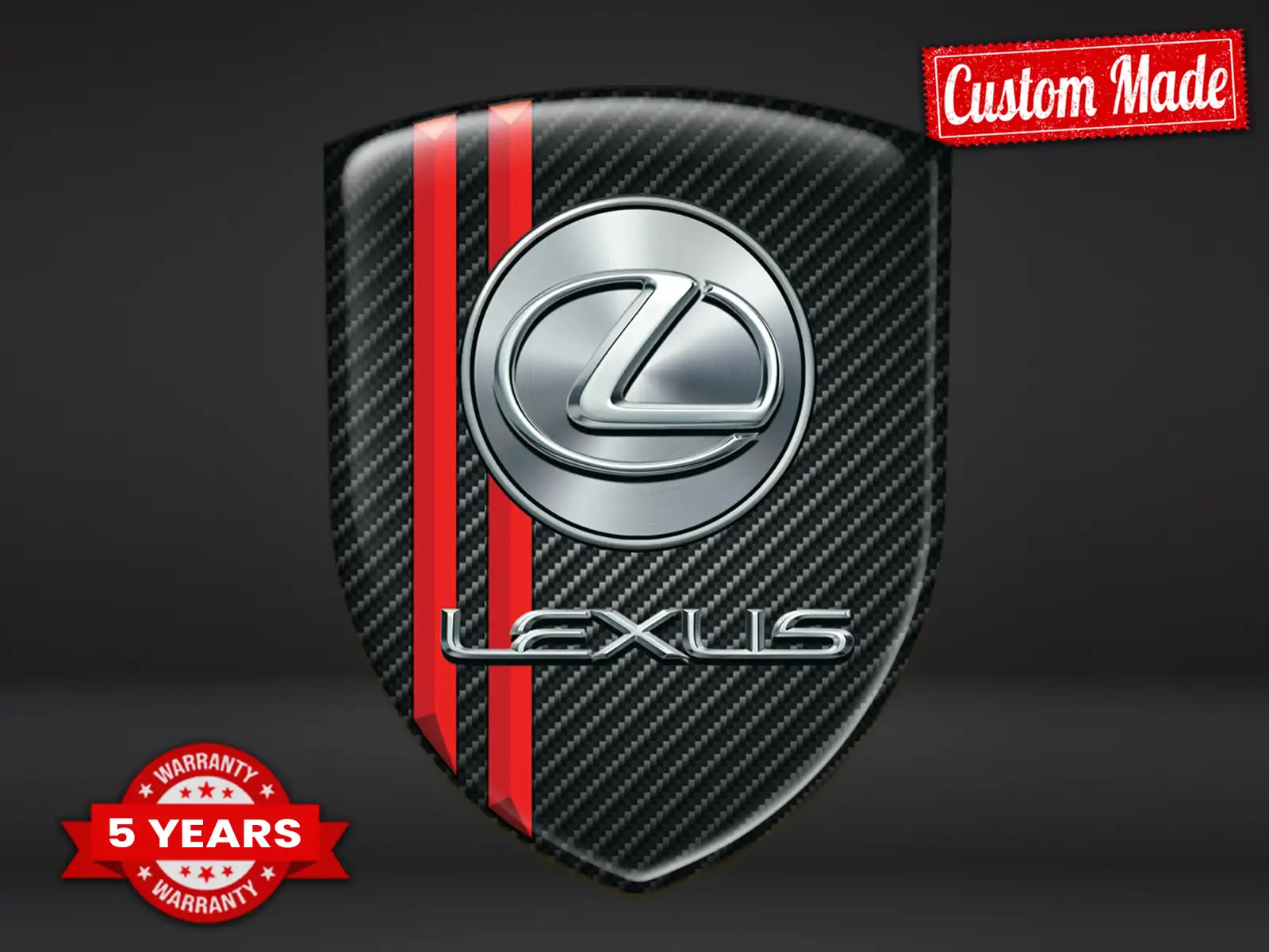 Lexus Pegatinas Logo Impresas Resistentes Limitadas Alta Calidad